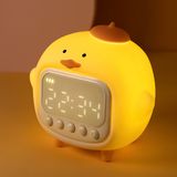 Despertador Night Light Ledholyt Cute Duck Para Quarto De Crianças