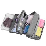 Bolsa De Armazenamento Organizadora De Roupas Íntimas De Viagem Mosstyus Para Mulheres/homens