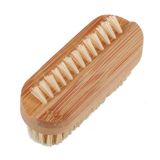 Escova De Unhas Woiwo De Bambu De Dupla Face Com Cerdas De Porco 35g
