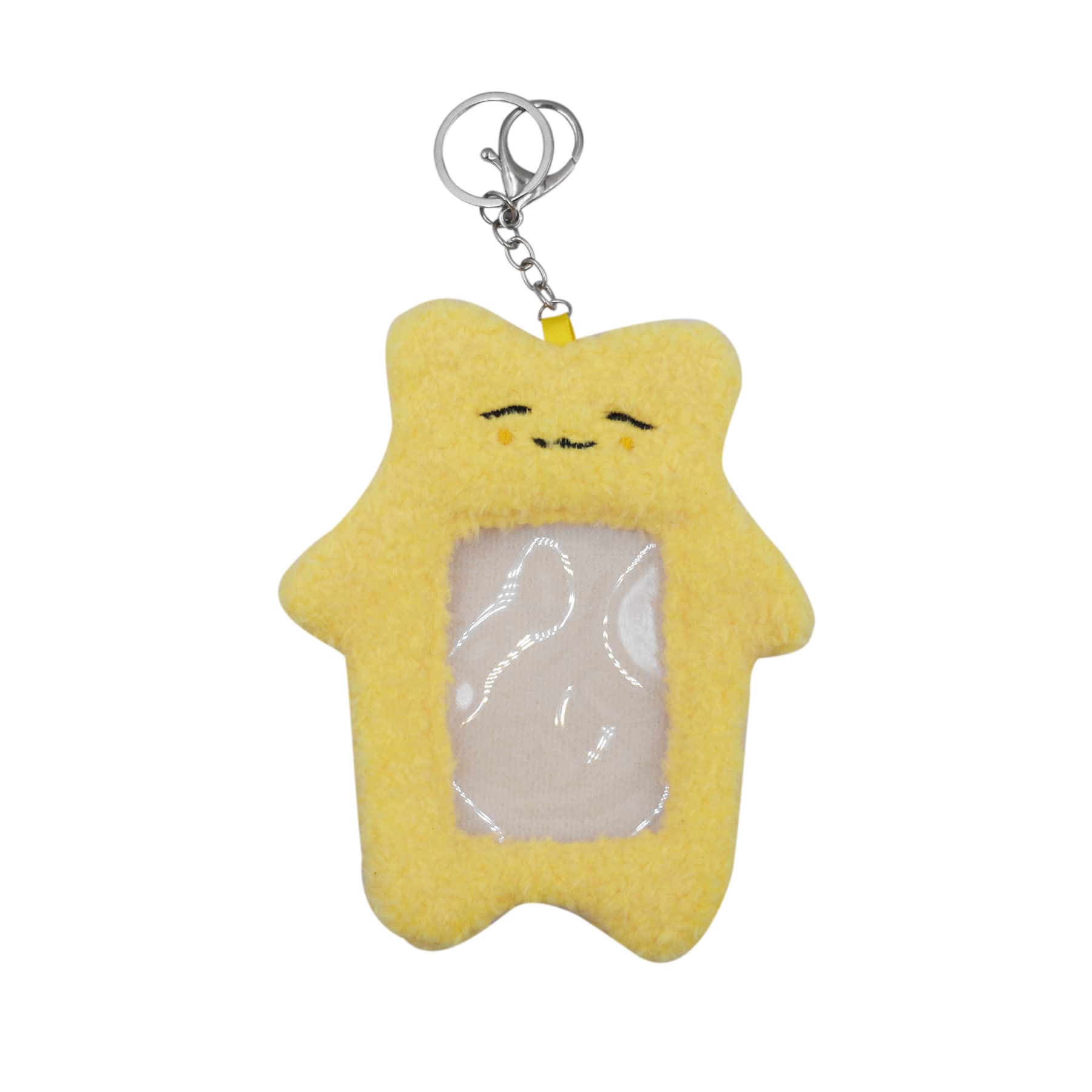 Porta-cartões Mosstyus Cute Plush Photocard Kpop Credit Id Bank