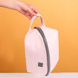 Bolsa Organizadora De Roupa Íntima De Viagem Mosstyus Impermeável Rosa
