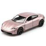 Carro Fundido Sob Pressão Tokaxi Porsche Taycan 1/36 Em Escala Para Crianças