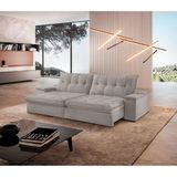 Sofá Lua Veludo 02 Módulos 90 Cm B25cm Meu Sofá Online B026 Veludo Prata