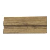 Painel Ripado De Poliestireno 12 Cm X 2,85 Unidades - Carvalho