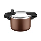 Panela De Pressão Tramontina Arizona Indução Alumínio 20 Cm 4,5 L Mocaccino Tramontina