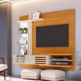 Painel Para Tv Até 55 Polegadas 2 Portas Frizz Supreme Cumaru/opala