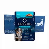 Kit 18un. Ração Úmida Origens Sachê Cães Filhotes Sabor Carne E Frango Com Batata Doce 85g