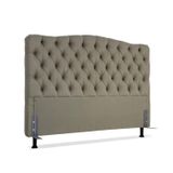 Cabeceira De Cama Box Casal Queen 158cm Dunas Bege