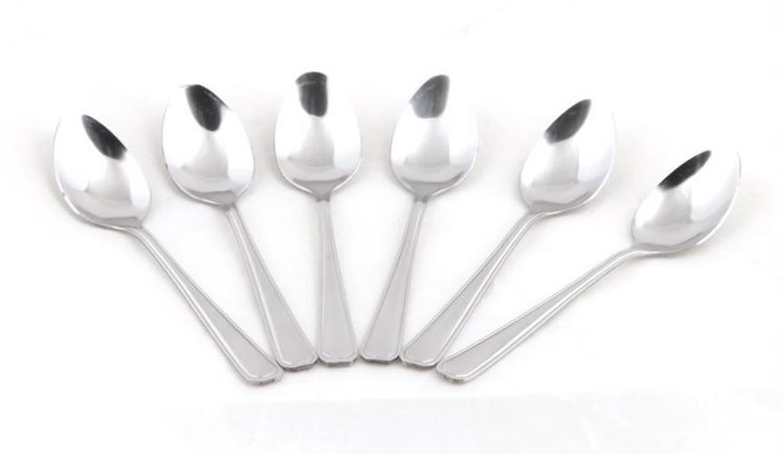 Kit Colher De Chá Aço Inox 6 Peças 567mtzi