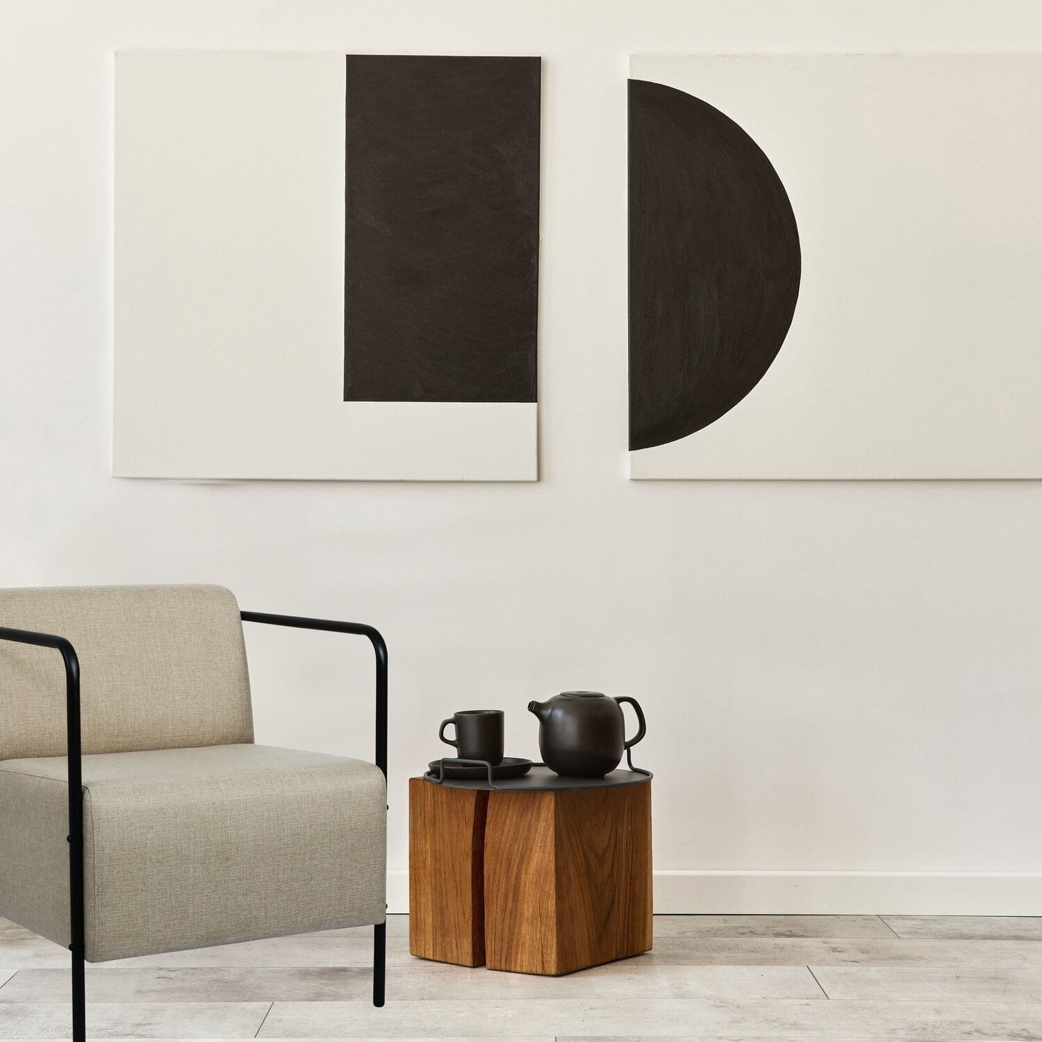 Poltrona Lino 1 Lugar 66cm X 66cm X 77cm Bege