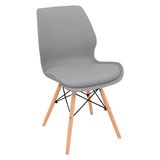 Cadeira Charles Eames Rubi Sili Eiffel - Cinza
