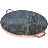 Pedra Sabão Refratária Gourmet Para Pizza 37 Cm