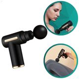 Massageador Portátil Pistola Elétrica Alivia Dores