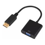 Cabo Adaptador Displayport Vga Conversor Vídeo Para Dell Hp