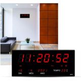 Relogio Parede Grande Digital Led Para Salas De Espera B-max