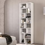 Estante Para Livros 14 Nichos Dallas Branco