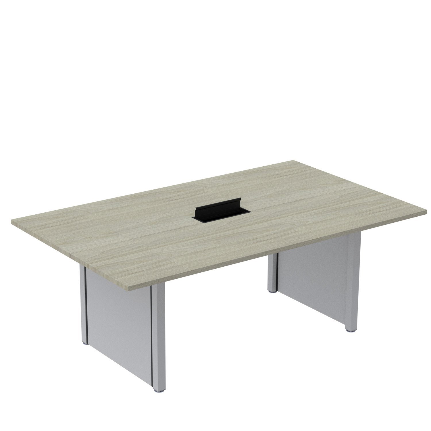 Mesa De Reunião 2000x1200 Mrcpb2012pp Nogueira Casablanca/cinza