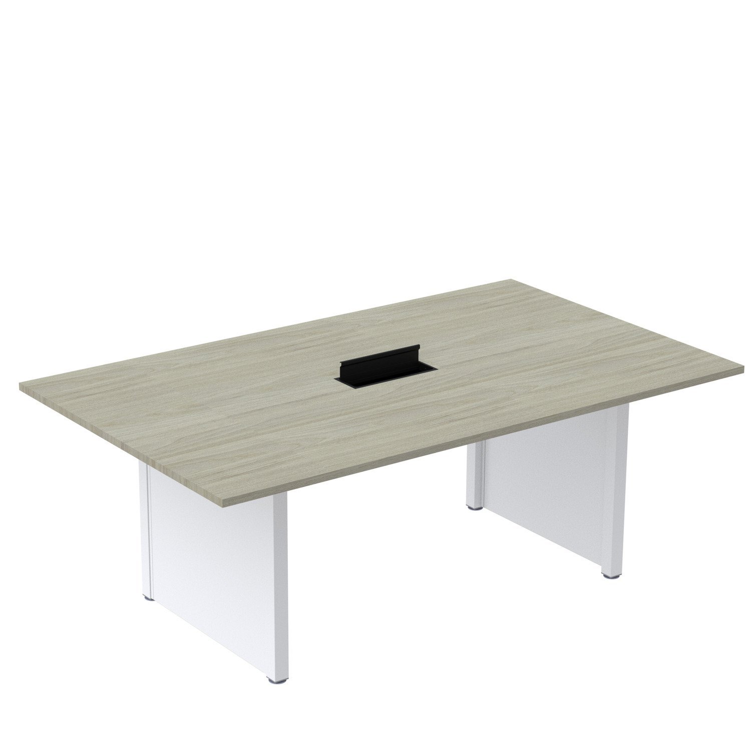 Mesa De Reunião 2000x1200 Mrcpb2012pp Nogueira /branco