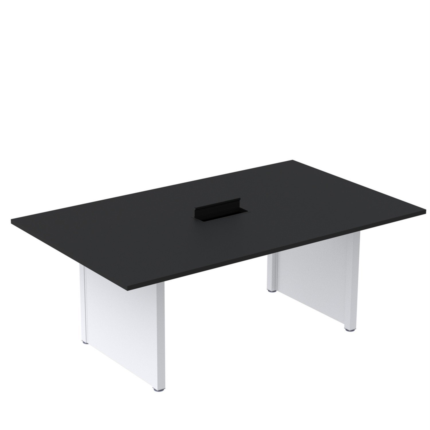 Mesa De Reunião 2000x1400 Mrcpb2014pp Preto/branco
