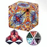 Cubo Infinito Qiyi Estrutura Mágica Galaxy