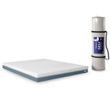 Colchão King Ortobom Self Super 193x203x17cm Azul/branco