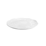 Jogo 4 Pratos Raso Porcelana New Bone Butterfly 26,5cm Lyor Branco
