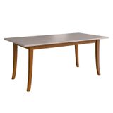 Mesa De Jantar Retangular 6 Lugares 170x90cm Ref 101 Imbuia