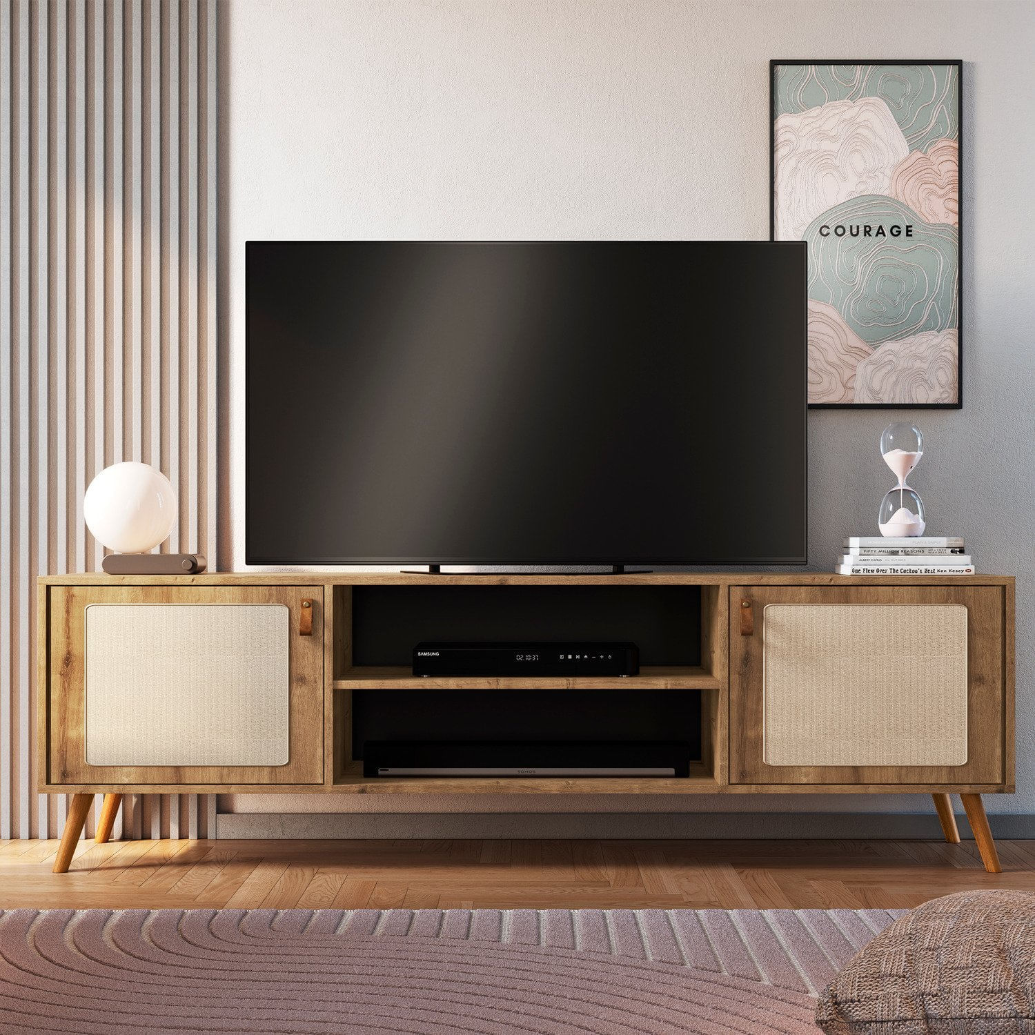 Rack Para Sala De Estar Viena 160cm Woodmel