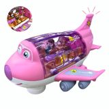 Presente Infantil Avião Musical Com Luz 3d