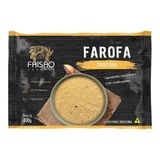 Farofa Pronta Faisão Tradicional 400g - Embalagem Com 24 Unidades