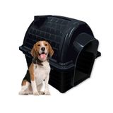 Casinha Pet Preta N4 Proteção E Conforto Para Cachorros