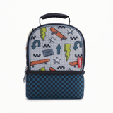 Bolsa Térmica Infantil Alça E Zíper Isolamento Thermos Skate