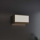 Armário Aéreo 1 Porta Basculante 60cm 100% Mdf Aurora Espresso Móveis Duna/cristal