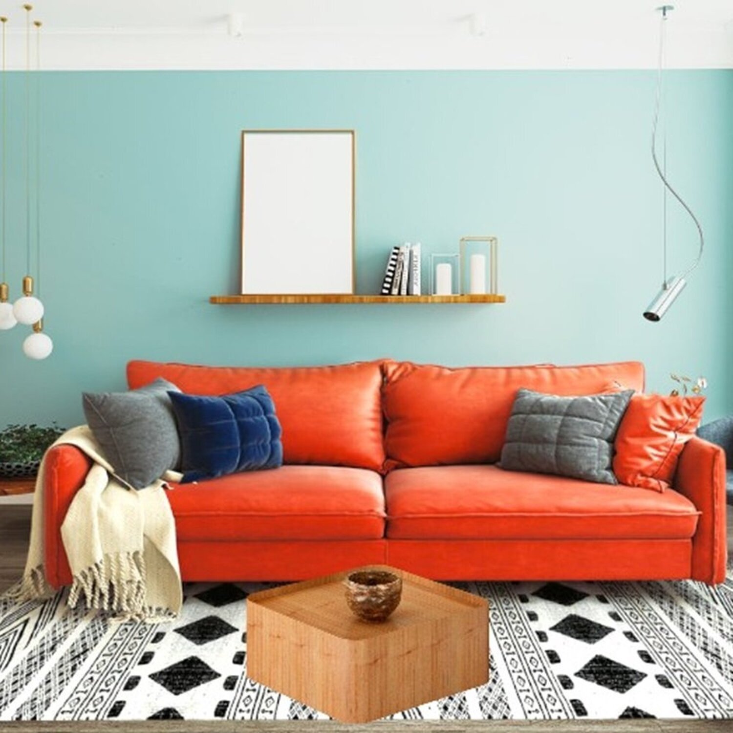 Mesa De Centro Paris 26cm X 60cm X 60cm Cinamomo