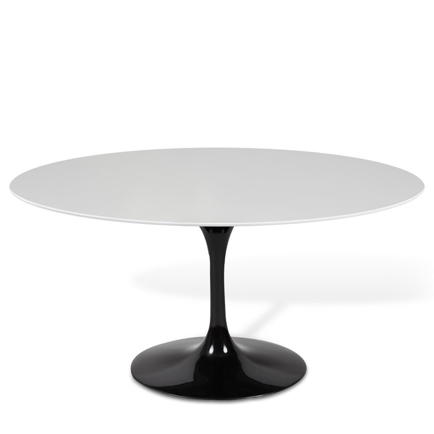 Mesa Saarinen Tulipa Oval 180cm X 100cm Branco