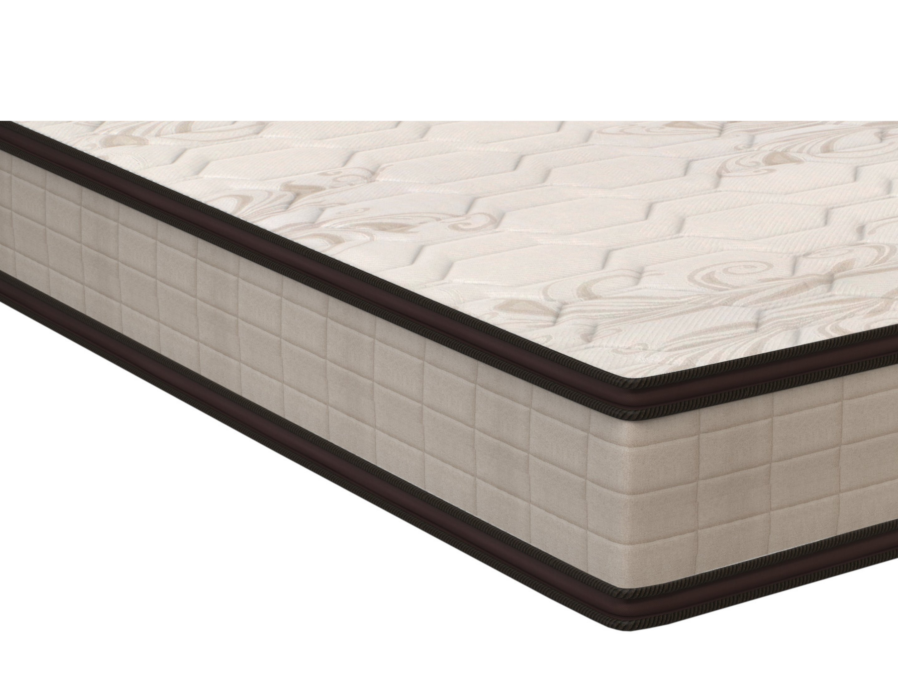 Colchão Casal Molas Pocket Ensacadas Starflex New 30x138x188cm Branco/estampado