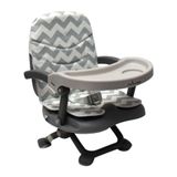 Cadeira De Alimentação Portátil Cloud Cinza - Premium Babyy