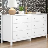 Cômoda 6 Gavetas DM-221 Ditália Móveis Branco