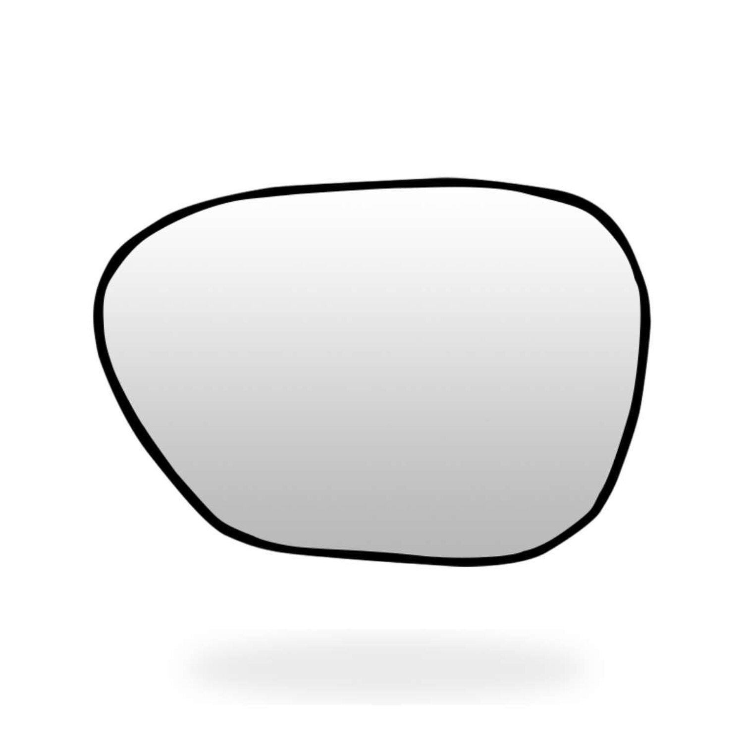 Espelho Decorativo Modelo Rocha 60x40cm Para Hall Escritório Sala Preto