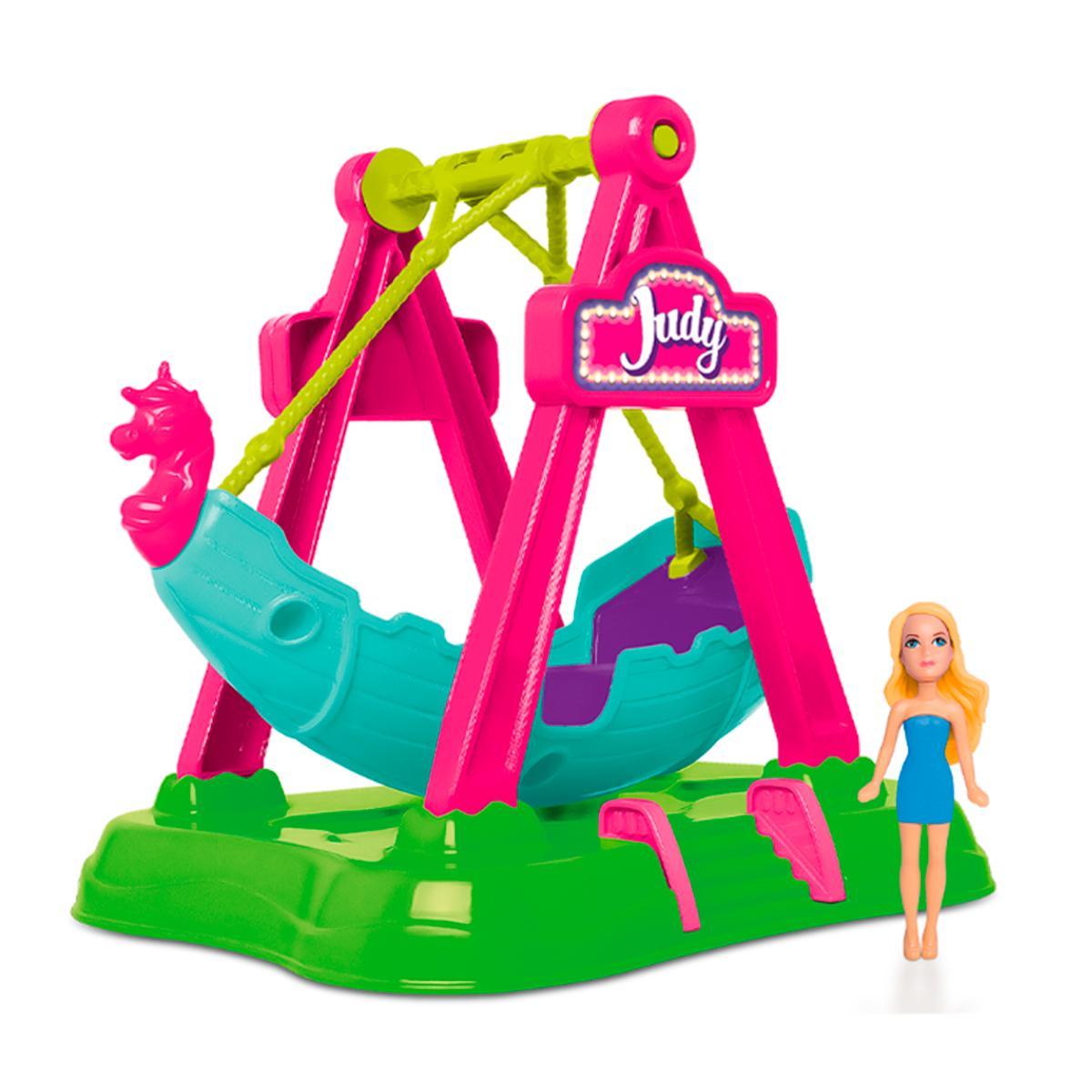 Brinquedo Parque De Diversão Judy Barco Viking - Samba Toys
