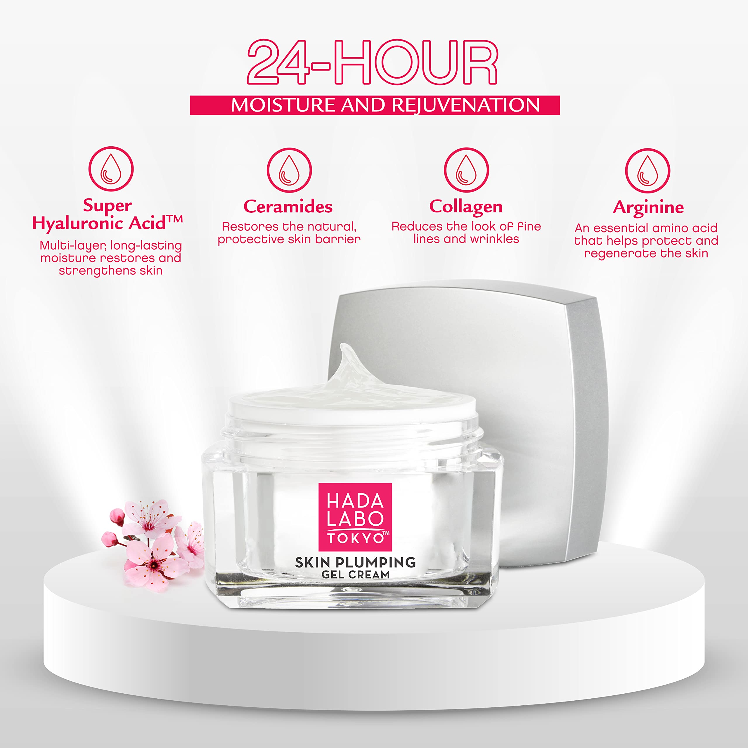 Creme Em Gel Hidratante Hada Labo Tokyo Skin Plumping 50ml - Carrefour