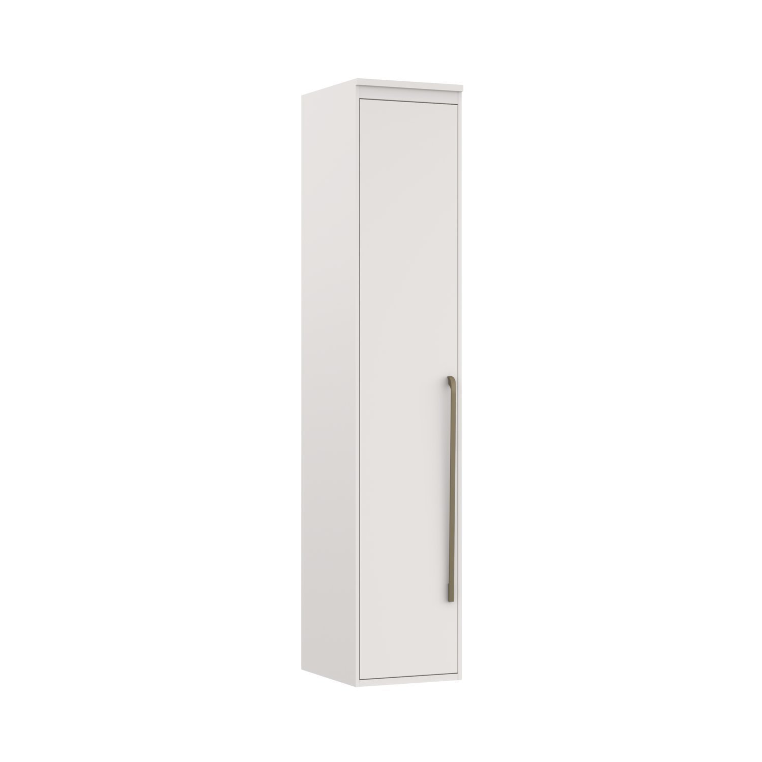 Módulo 450 Mm 1 Porta Com Prateleiras Belmax Branco