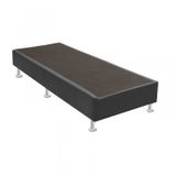 Base Sommier Corino Solteiro 88x188x30cm Ortobom Cinza