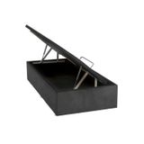 Base Baú Phy Camurça Solteiro 88x188x39cm Ortobom