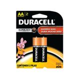 Pilha Duracell Alcalina AA com 2 Unidades