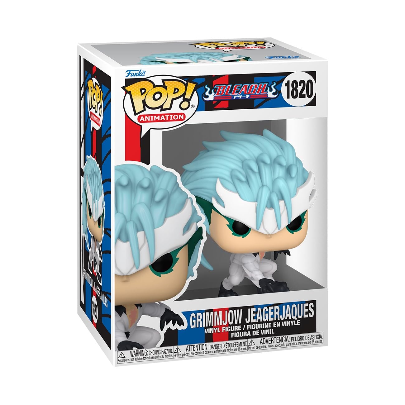 Boneco De Vinil Funko Pop Animation Bleach Grimmjow 10cm