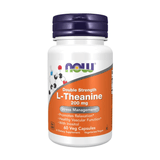 Teanina 200mg Now Foods 60 Cápsulas