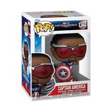 Boneco De Vinil Funko Pop Marvel Capitão América Admirável Mundo Novo
