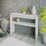 Aparador com Prateleira Creta Artely Móveis Branco