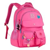 Mochila De Costas Juvenil Rebecca Bonbon Meninas - Rosa